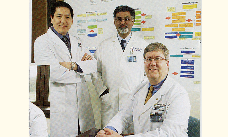 BMT physicians Drs. Chung, Toor and McCarty