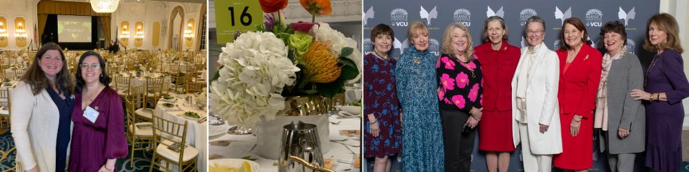 Collage of the Women and Wellness luncheon