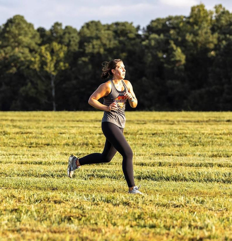 Mary Becker marathon training